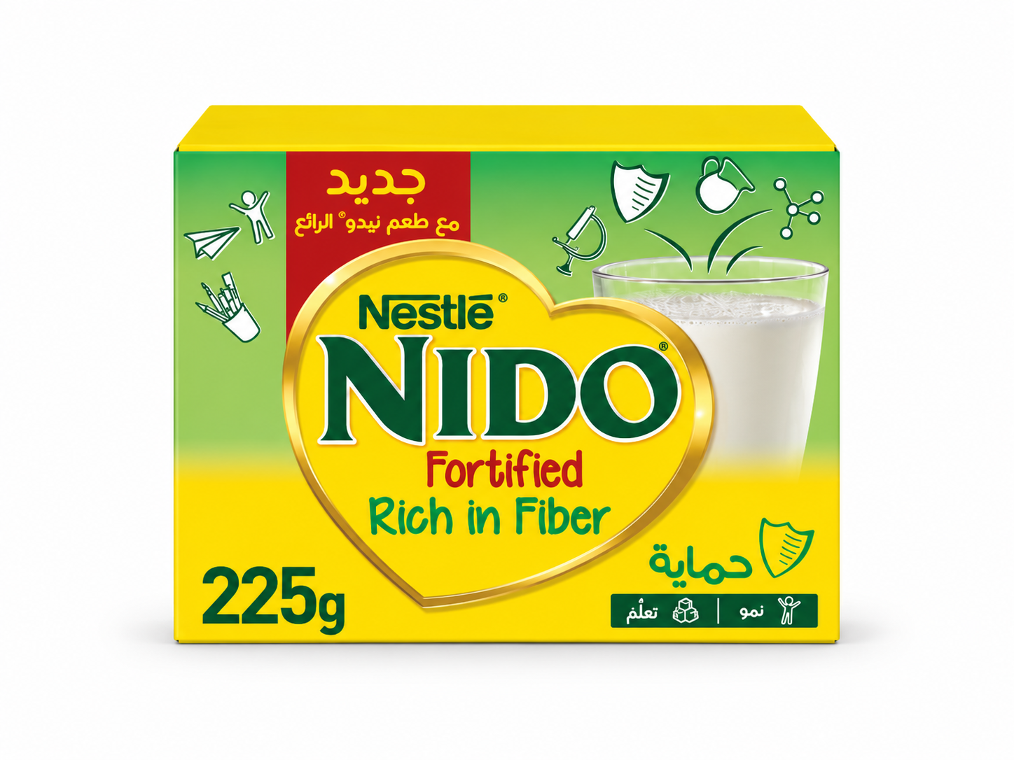 نيدو حليب مجفف 225 جم