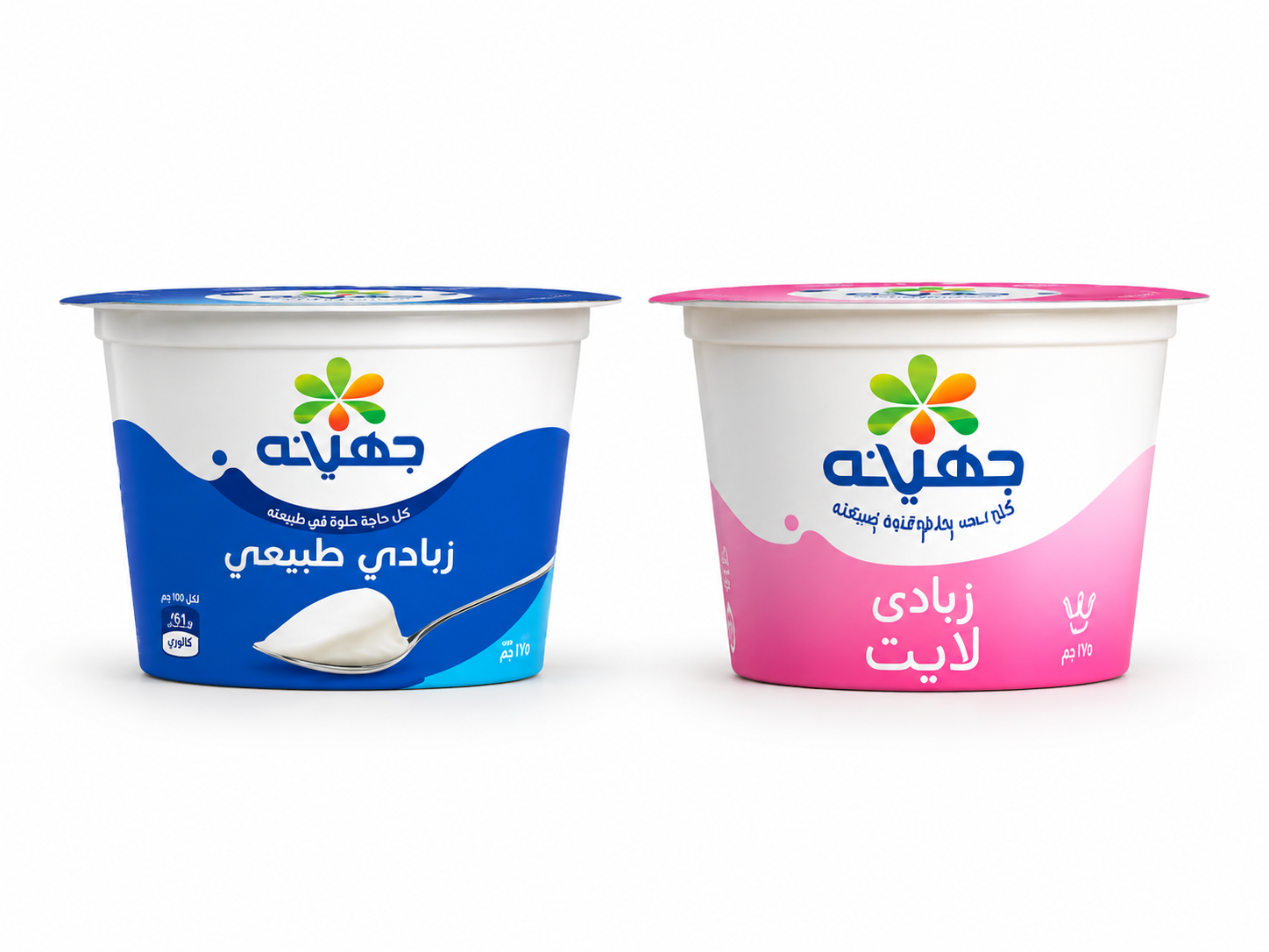 جهينه زبادى طبيعى /لايت 180جم