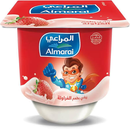 المراعى زبادى فراولة
